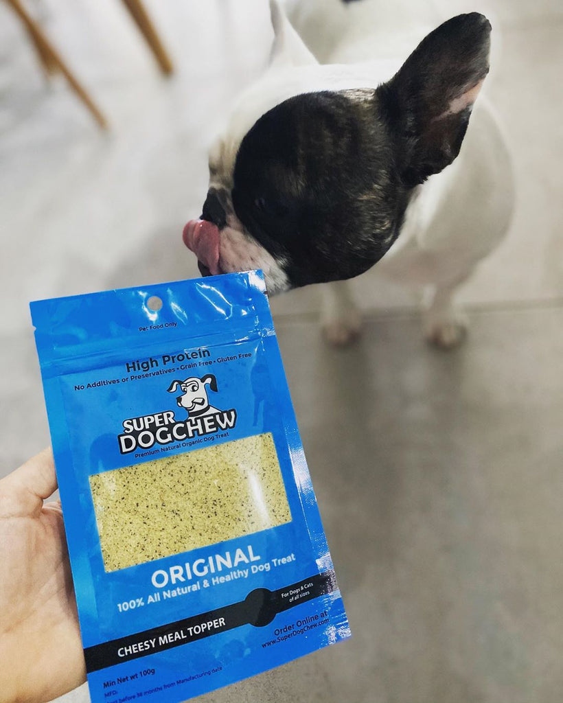 Dog food outlet without flaxseed